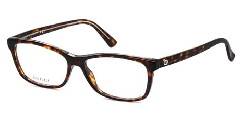 Gucci Gg3723 47mm Optical Frames. In Havana Azure 